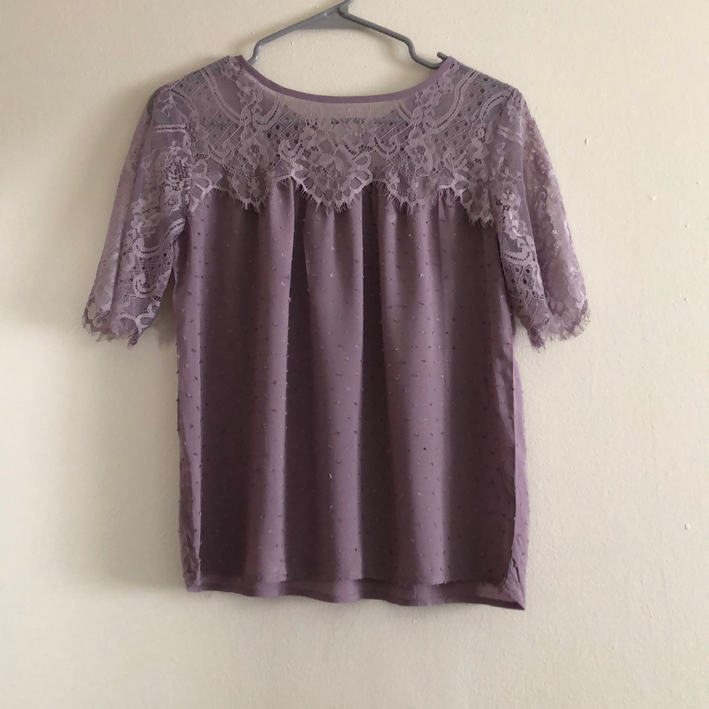 Lilac blouse